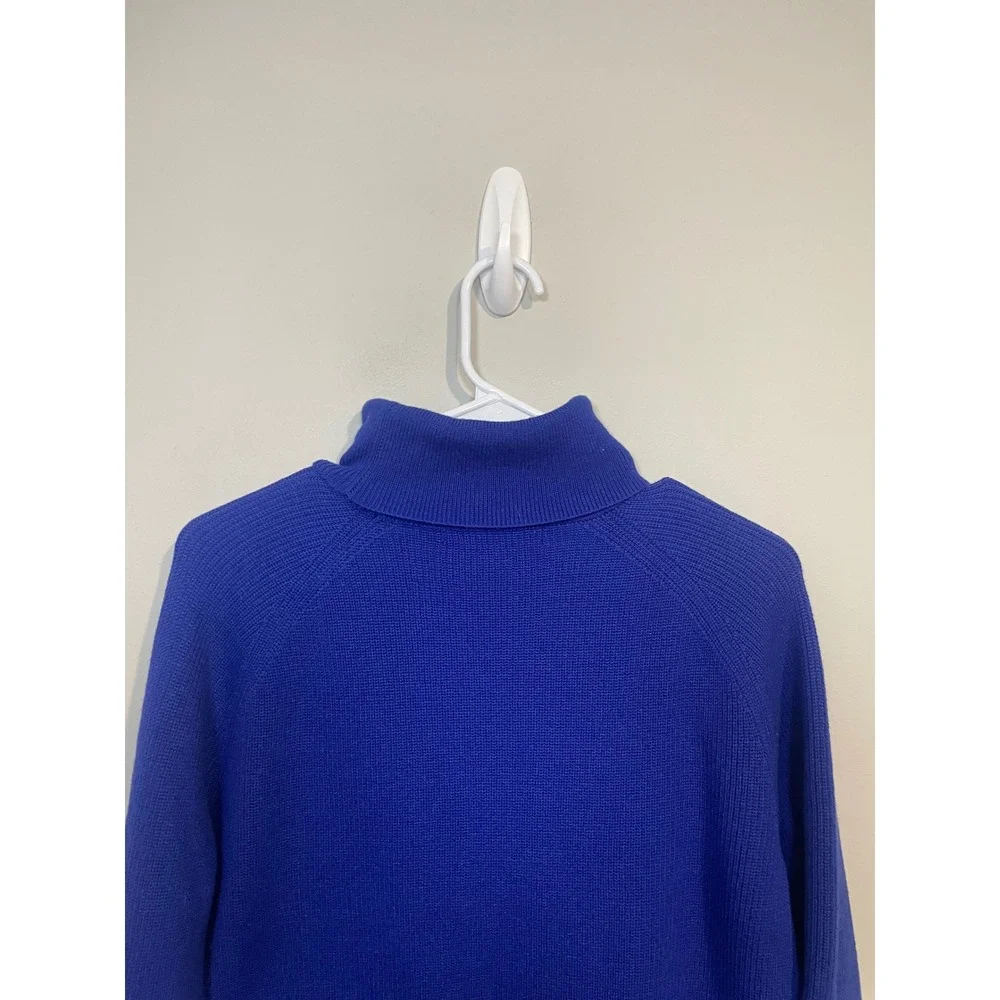 Title Nine Offsite Synergy Turtleneck Sweater Blue/Purple Size‎ Medium